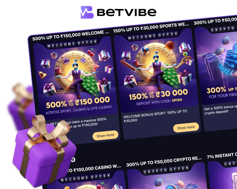 Casino bonus promotion for Indian users